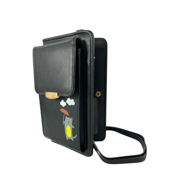BILLETERA Y PORTA CELULAR 19X11CM