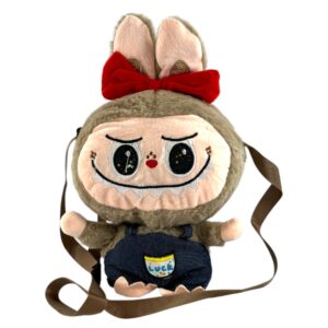 BOLSO PELUCHE LABUBU 40X24CM