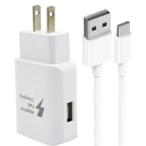 CUBO CARGADOR CON CABLE HARVIC CDR-302 TIPO C