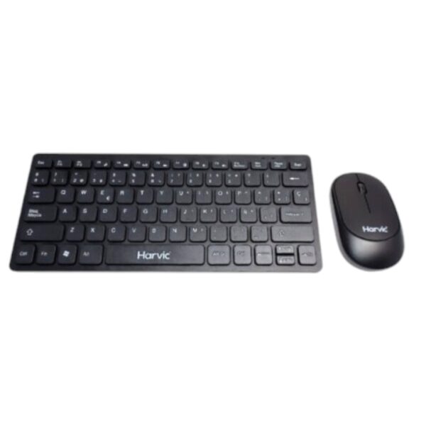 TECLADO CON MOUSE HARVIC TBT-456 29X13 CM