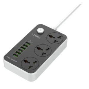 CORTAPICOS LDNIO SC3604 17W 6P 6USB + 3TOMAS