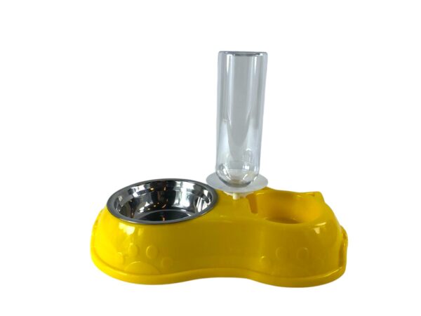 PLATO CON BOTELLA PARA AGUA MASCOTA - Imagen 3