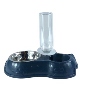 PLATO CON BOTELLA PARA AGUA MASCOTA