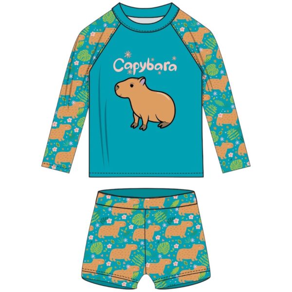 CONJUNTO POWER NIÑA CAPIBARA