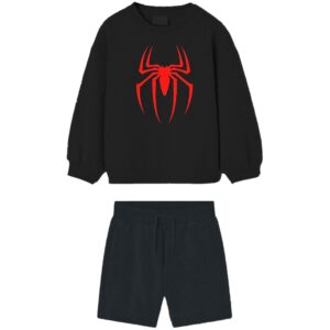 CONJUNTO NIÑO SPIDERMAN
