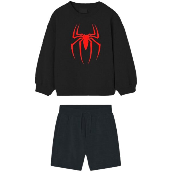 CONJUNTO NIÑO SPIDERMAN