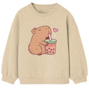 SUDADERA NIÑA CAPIBARA