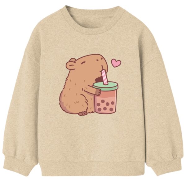 SUDADERA NIÑA CAPIBARA