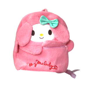 MOCHILA GRANDE PELUCHE KITTY Y STITCH