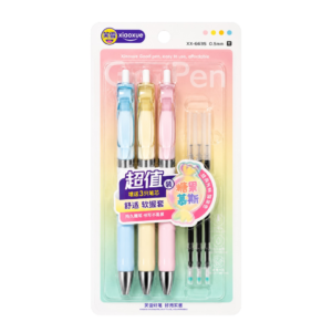 LAPIZ DE GEL PACK X3 XX-6635