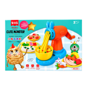 MAQUINA DE FIDEOS CONEJO CON MASITAS MOLDEABLES 6621
